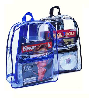 Small clear backpacks