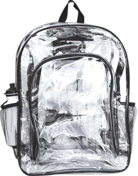 Large clear backpacks