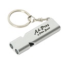 Custom Printed Aluminum Whistle Key Tag