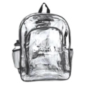 Clear plastic backpacks