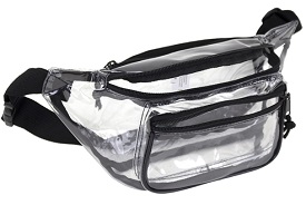 Custom Clear Fanny Packs