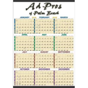 Custom Printed Span-A-Year Calendars