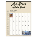 Custom Printed Decorative Memo Wall Calendars