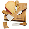 Custom Imprinted Bamboo Cheese Set 