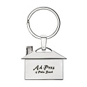 Custom Printed House Shape Key Tag 