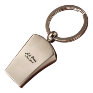 Custom Printed Whistle Keytag 