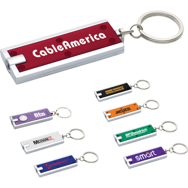 Custom Printed Key Tag Flashlights