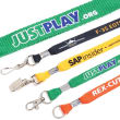 Custom Screen Printed Lanyards