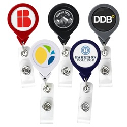 Badge Reels with retractable action