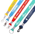 Custom Screen Printed Lanyards