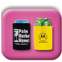 Custom Printed Can Coolers, Flat Pocket Coolies