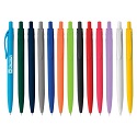 Assorted Colors Sleek Rubber Pens