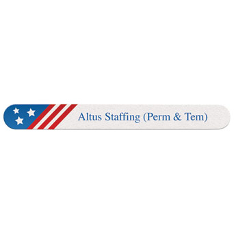 Custom Printed Political Emery Boards Nail File