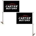 Double Ply Car Flags