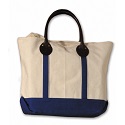 22 oz Leather Handle Boat Tote