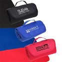 Roll Up Fleece Blanket custom printed