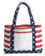 Custom Printed Stars and Stripes Tote